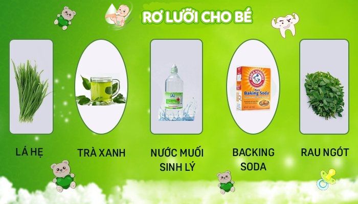 chữa nấm miệng trẻ sơ sinh bằng phương pháp dân gian