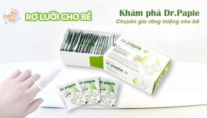 gạc rơ lưỡi drpapie đảm bảo tiện lợi nhất khi sử dụng