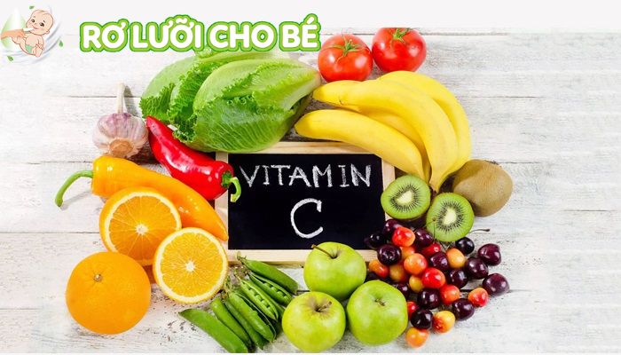 bổ sung cho bé vitaminc giúp bé đề kháng tốt hơn