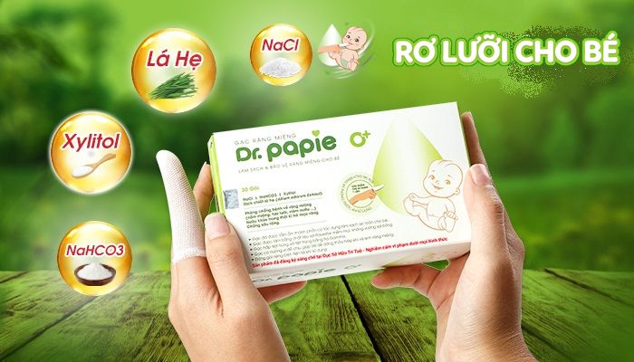 gạc răng miệng dr.papie đã được bộ y tế cấp phép sử dụng