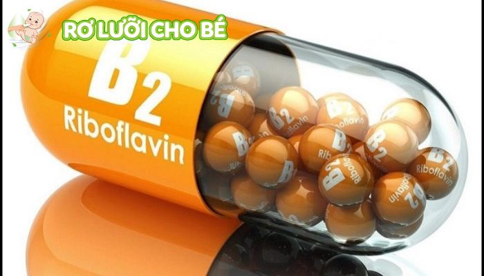 không dùng chung thuốc rơ lưỡi Nystatin với Riboflavin phosphat