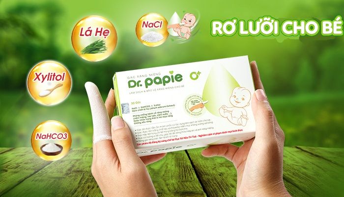 gạc dr.papie là sự lựa chọn hàng đầucủa mẹ và bé