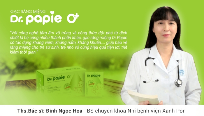 gạc răng miệng dr papie