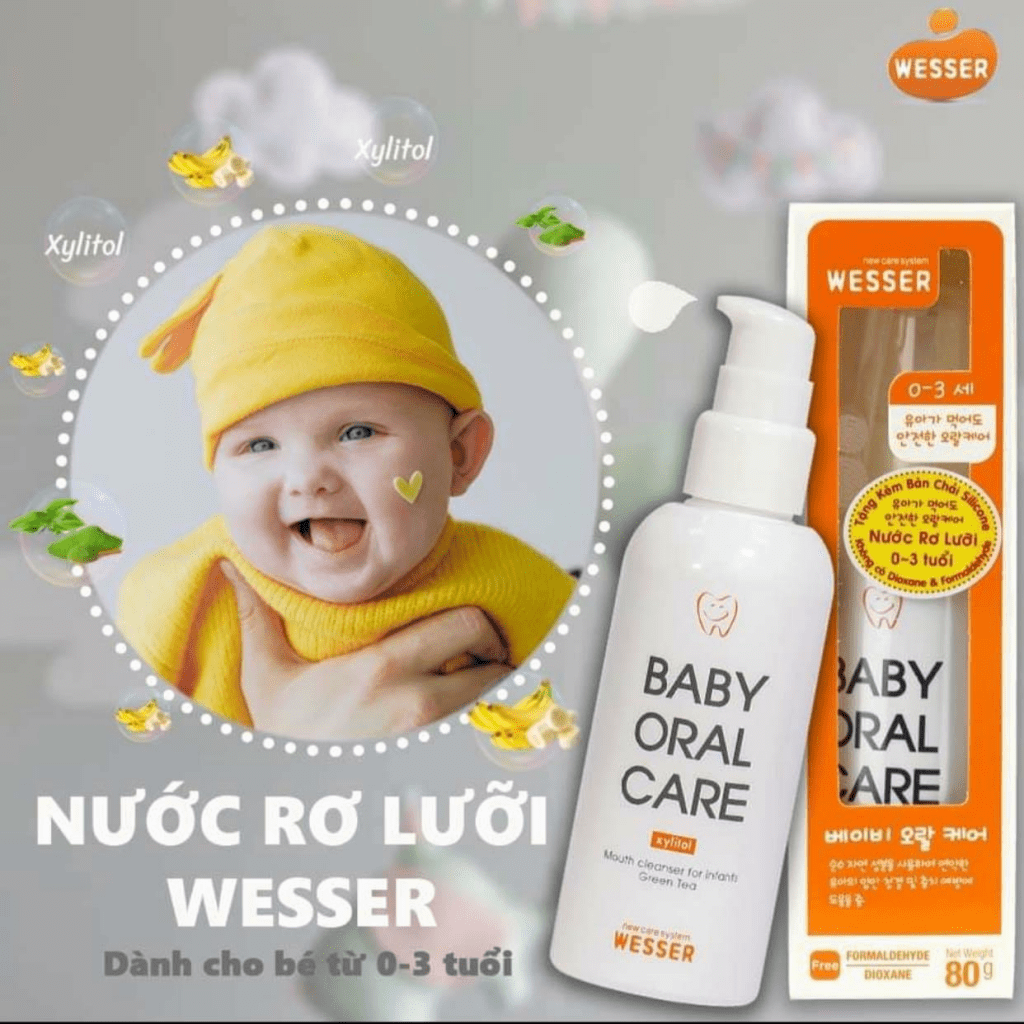 nước rơ lưỡi wesser